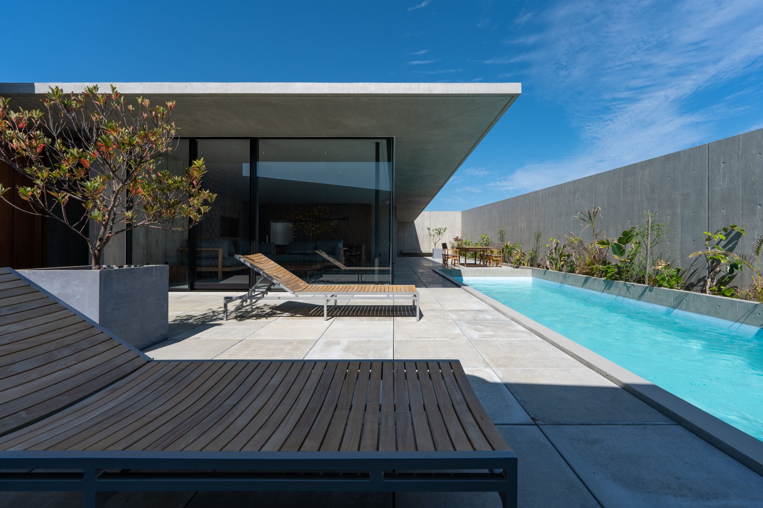 Villa AMADA ＜与論島＞ プールサイド