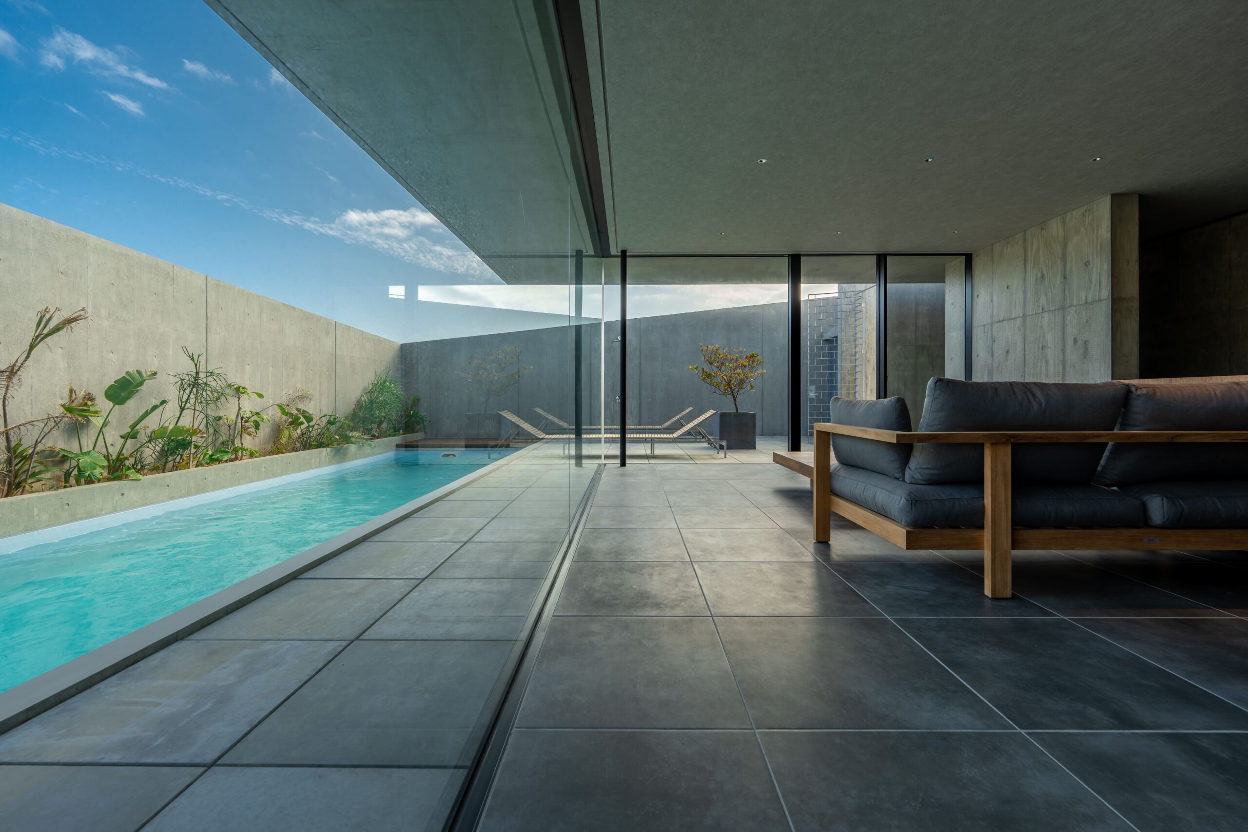 Villa AMADA ＜与論島＞ リビングからの眺め