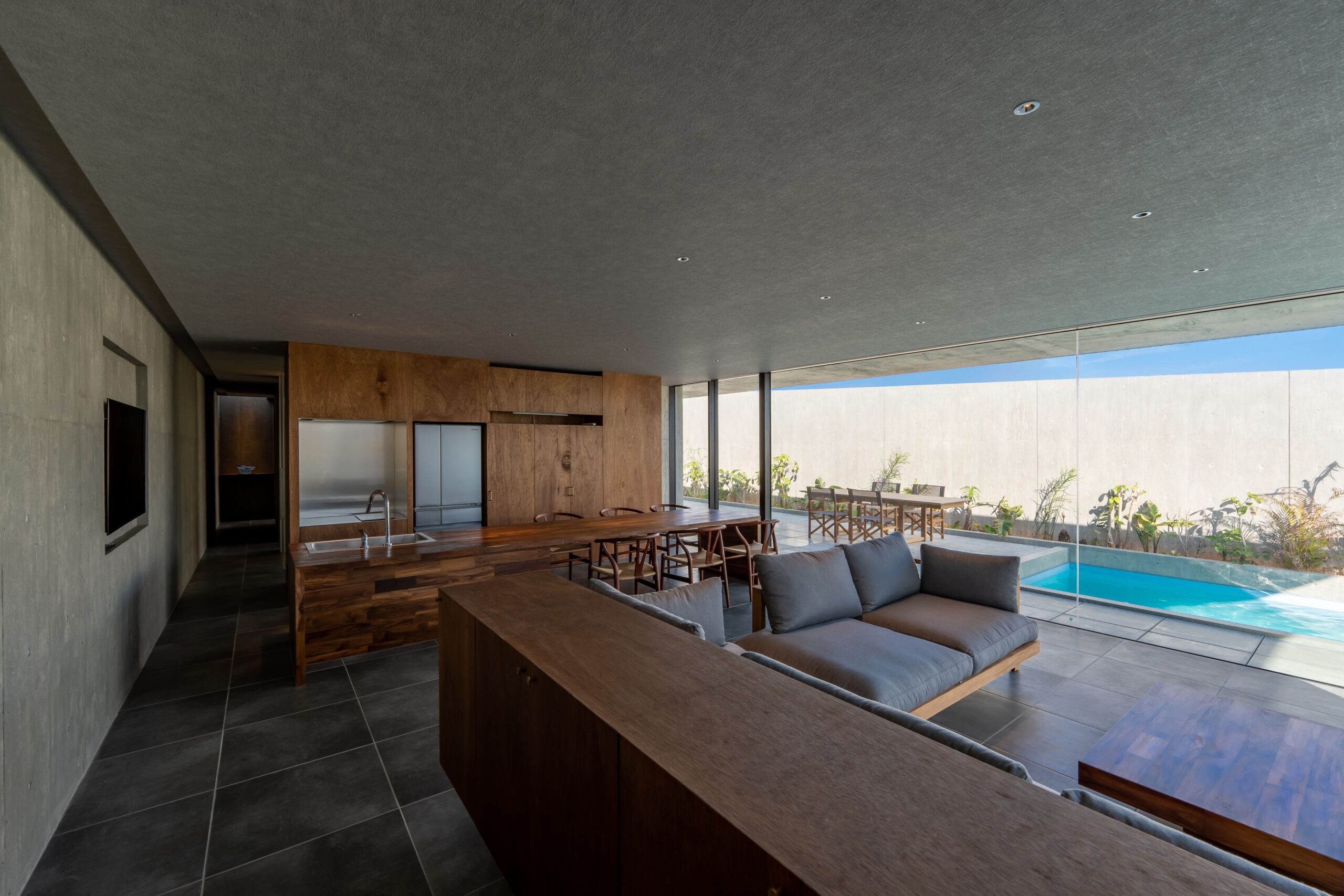 Villa AMADA ＜与論島＞ リビング3